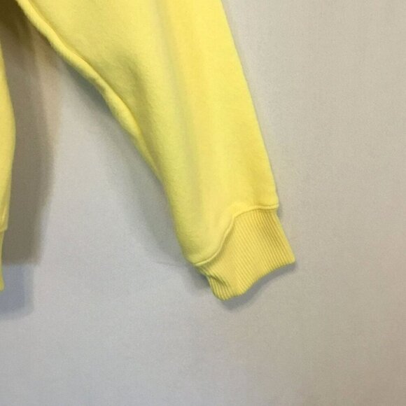 Blair Hooded Sweatshirt Full Zip Front Pullover Women's Size Small in Yellow Gym - Picture 5 of 9